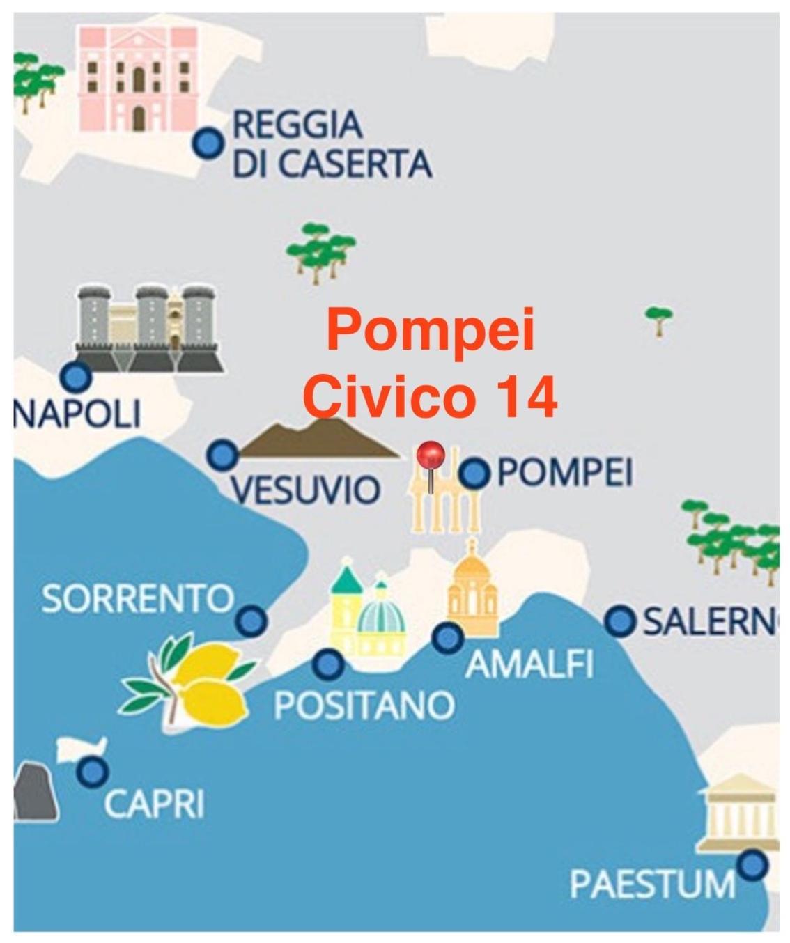 Pompei Civico 14 Lägenhet Boscoreale Exteriör bild